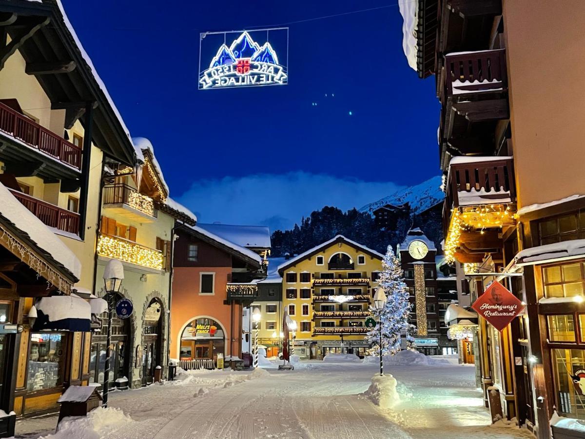 Spacious Ski-In Ski-Out Apartment 4-6 Pax, 161 Sources De Marie Arc 1950 Les Arcs  Екстер'єр фото